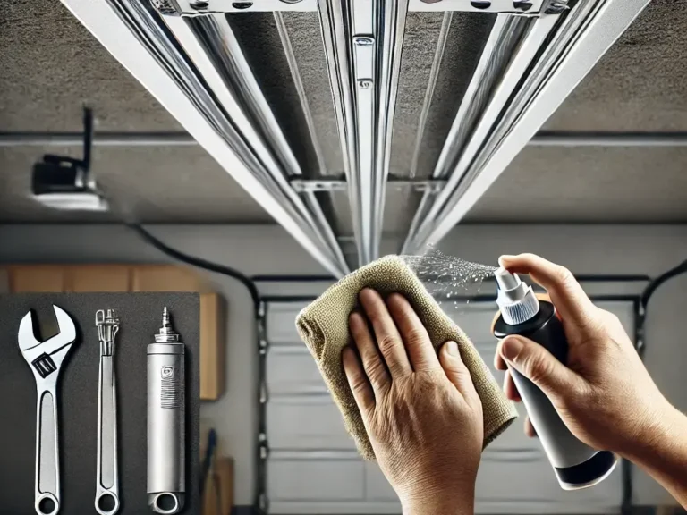 How to Properly Clean and Maintain Your Garage Door Tracks