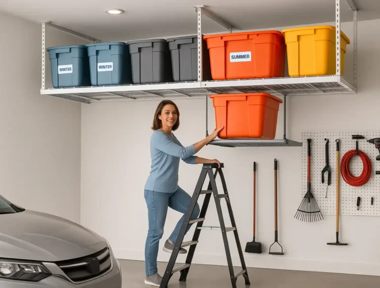 Beyond the Floor: A Strategic Guide to Overhead Garage Storage for Seasonal Sanity