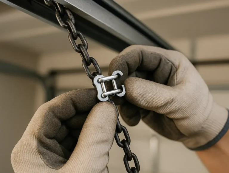 Replacing a Broken Master Link on Your Garage Door Opener Chain