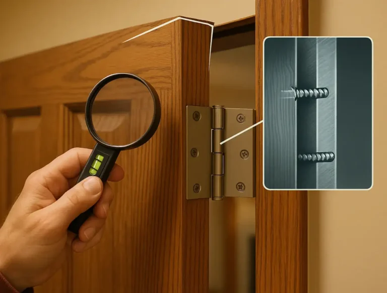 Don’t Just Fix It, Diagnose It: A Homeowner’s Guide to Sagging Doors