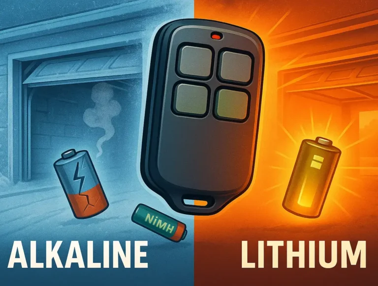 Which Battery Is Best For A Garage Door Remote and Keypad