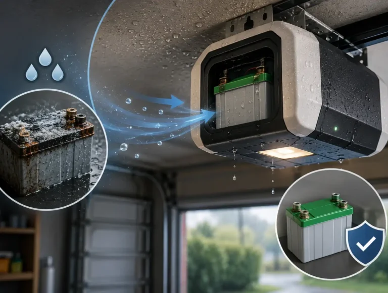 How To Protect Your Garage Opener’s Power From Humidity