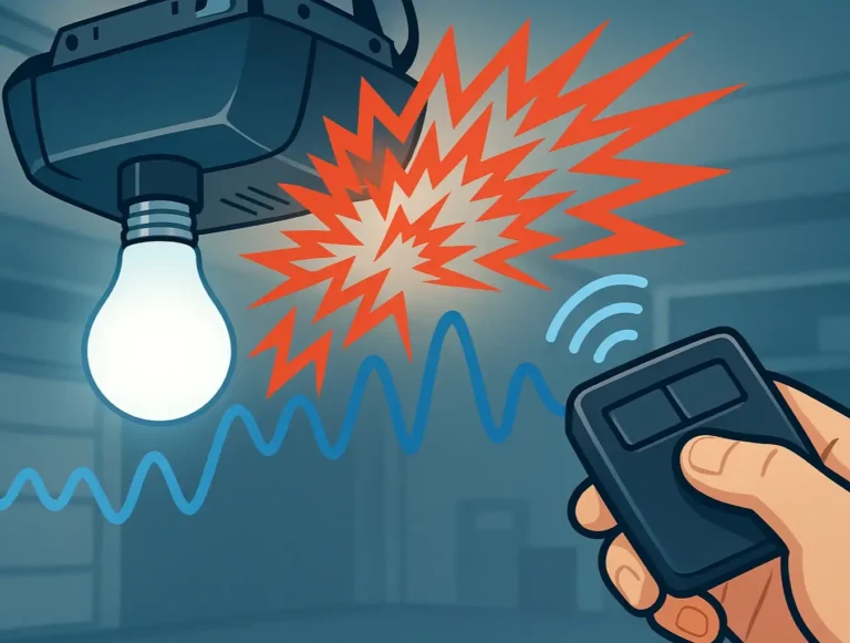 How A New LED Bulb Can Break Your Garage Door Opener (And How to Fix It)